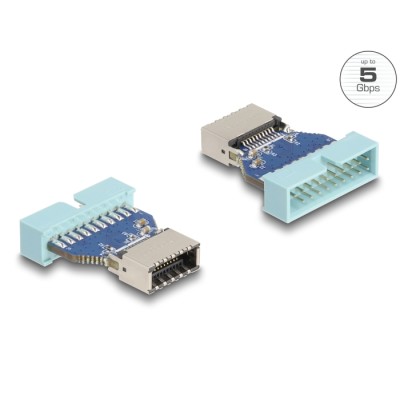 Delock USB 5 Gbps Adapter Pin Header male to internal USB Type-E Key A female