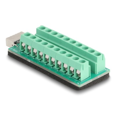 Delock USB type-E Key A female to Terminal Block Adapter 20 pin 2