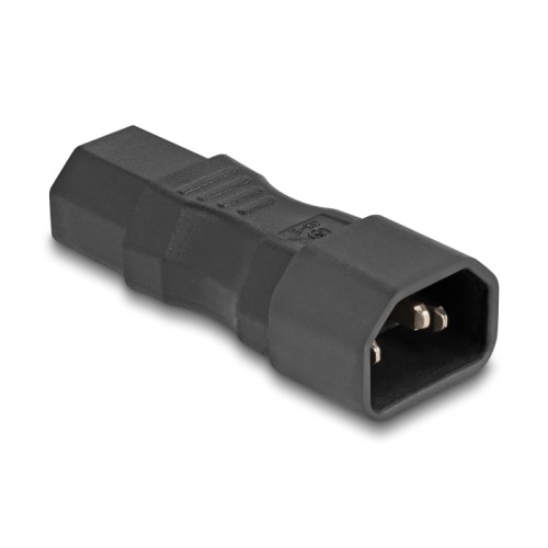 Delock Power Adapter IEC 60320 - C14 to C13, male / female, 10 A, straight