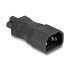 Delock Power Adapter IEC 60320 - C14 to C5, male / female, 2.5 A, straight