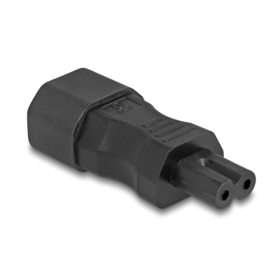 Delock Power Adapter IEC 60320 - C14 to C7, male / female, 2.5 A, straight 2