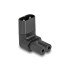 Delock Power Adapter IEC 60320 - C8 to C7, male / female, 2.5 A, 90° angled