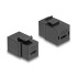 Delock Keystone Module USB 2.0 Type-C™ female to female black