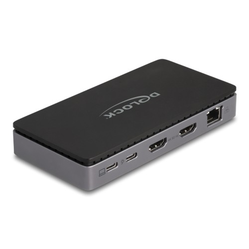 Delock USB Type-C™ Docking Station 4K - Dual HDMI MST / USB / Gigabit LAN / PD 3.0 85 W