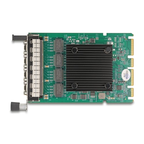 Delock OCP 3.0 Card to 4 x RJ45 Gigabit LAN