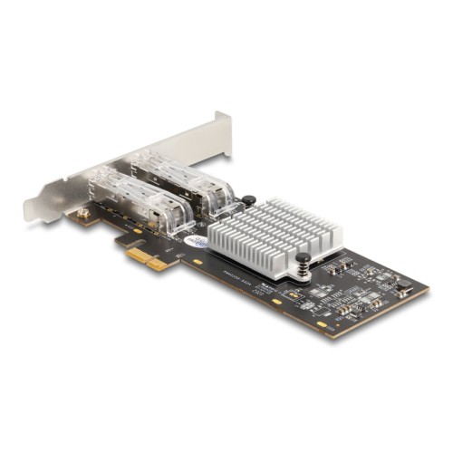 Delock PCI Express x1 Network Card Gigabit LAN 2 x SFP i350