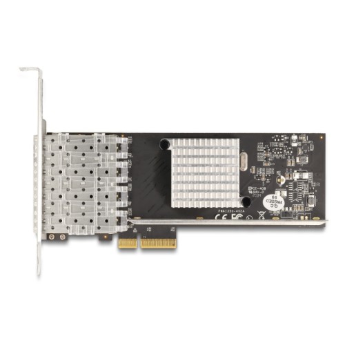 Delock PCI Express x4 Network Card Gigabit LAN 4 x SFP i350