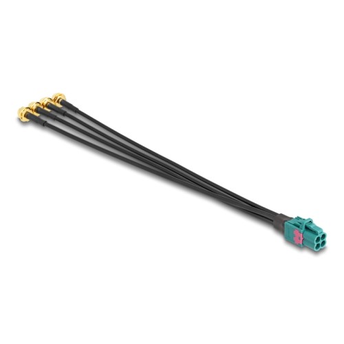 Delock Cable Mini FAKRA Z jack quad to 4 x SMA jack