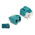 Delock HDMTD single + Powerpin plug angled for PCB