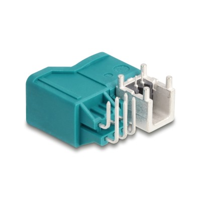 Delock HDMTD single + Powerpin plug angled for PCB 2