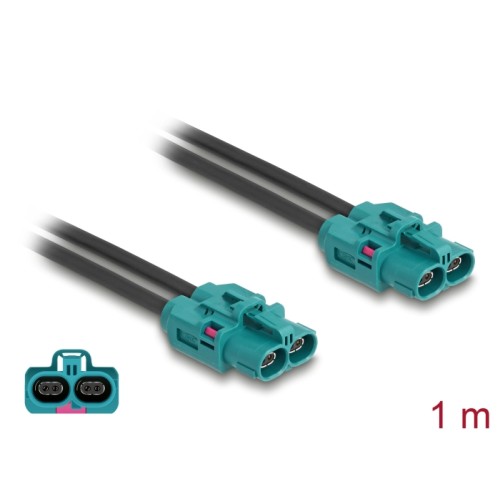 Delock Cable HDMTD Z double jack to HDMTD Z double jack 1 m