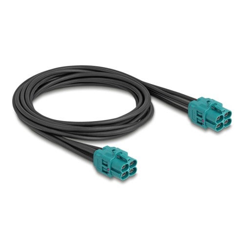 Delock Cable HDMTD Z quad jack to HDMTD Z quad jack 1 m