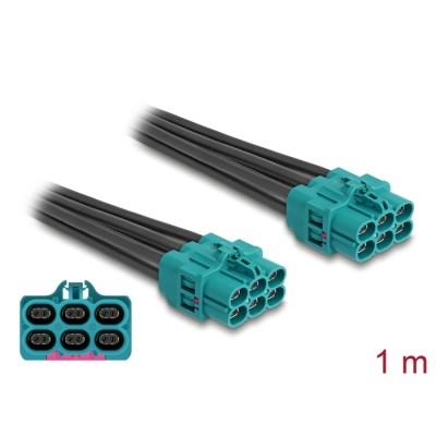 Delock Cable HDMTD Z six jack to HDMTD Z six jack 1 m