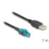 Delock Cable HSD Z female to USB 2.0 Type-A male 1 m