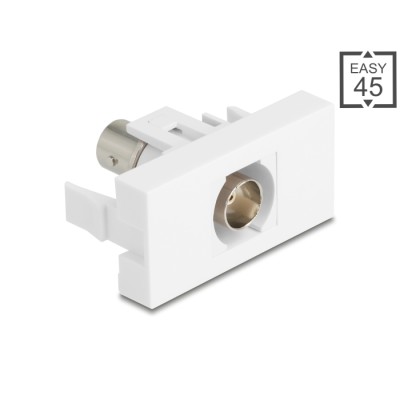 Delock Easy 45 Module BNC female to BNC female white