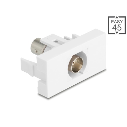 Delock Easy 45 Module BNC female to BNC female white