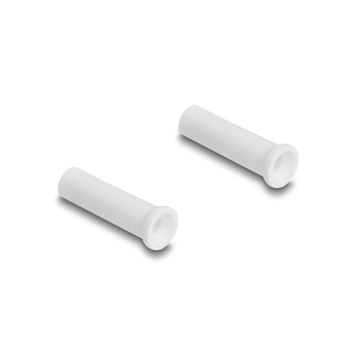 Delock Easy 45 Module LC Duplex female to LC Duplex female with laser protection flip inside blue / white