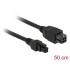 Delock Micro Fit 3.0 4 pin Extension Cable male  female 50 cm