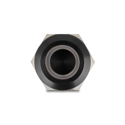 Delock Push Switch for Installation black 22 mm 12 V 5 x solder connection LED red ring 2