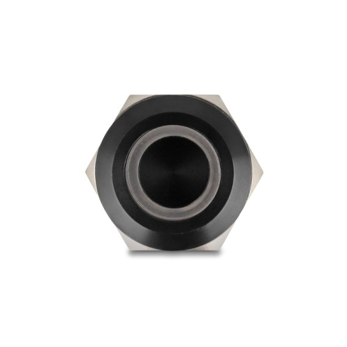 Delock Push Switch for Installation black 22 mm 12 V 5 x solder connection LED red ring