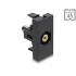 Delock Easy 45 Module RCA female to RCA female yellow / black