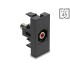Delock Easy 45 Module RCA female to RCA female red / black