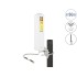 Delock 5G LTE Antenna SMA plug 3 - 5 dBi fixed omnidirectional wall and pole mounting outdoor white