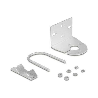 Delock 5G LTE Antenna SMA plug 3 - 5 dBi fixed omnidirectional wall and pole mounting outdoor white 2