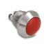 Delock Push Button for Installation 12 mm 2 x Screw Terminal red