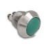 Delock Push Button for Installation 12 mm 2 x Screw Terminal green