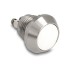 Delock Push Button for Installation 12 mm 2 x Screw Terminal white
