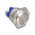 Delock Push Button for Installation 16 mm 2 x Screw Terminal actuator flat