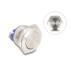 Delock Push Button for Installation 19 mm 2 x Screw Terminal actuator flat
