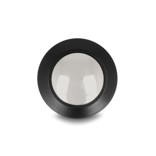 Delock Push Button for Installation 16 mm 2 x Screw Terminal actuator domed plastic snap in assembly