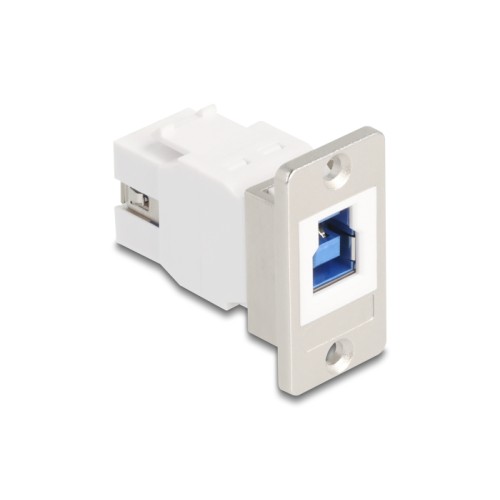 Delock Panel Mount USB 5 Gbps Type-B female to USB Type-A female conical