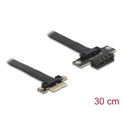 Delock PCI Express x1 male to x1 slot Extension 30 cm Riser Card
