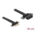 Delock PCI Express x1 male to x1 slot Extension 30 cm Riser Card