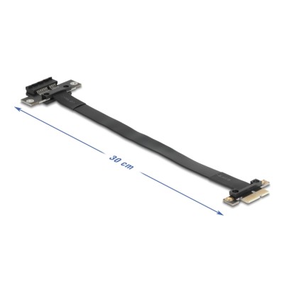 Delock PCI Express x1 male to x1 slot Extension 30 cm Riser Card 2