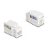 Delock Keystone Module RJ45 jack to LSA Cat.6A UTP 90° toolfree
