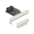 Delock PCI Express x4 Card to 5 Port SATA Controller - Low Profile Form Factor