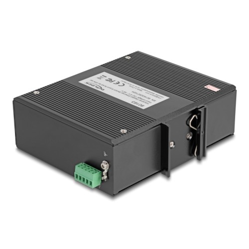 Delock Industrial Gigabit Ethernet Switch 8 Port RJ45 for DIN rail
