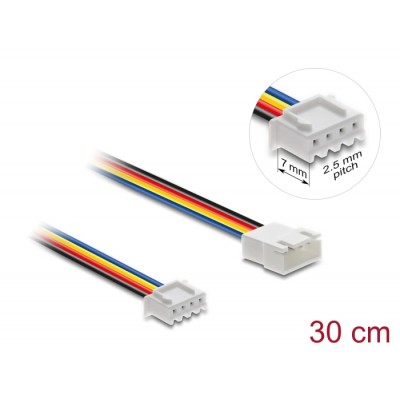 Delock Fan Extension Cable PWM male to female 4 pin 30 cm