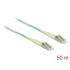 Delock Cable Optical Fibre LC Duplex Multi-mode OM3 50 m