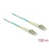 Delock Cable Optical Fibre LC Duplex Multi-mode OM3 100 m