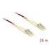 Delock Cable Optical Fibre LC Duplex Multi-mode OM4 25 m