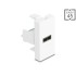 Delock Easy 45 Module USB 2.0 Type-A female to terminal block white