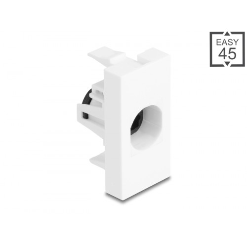Delock Easy 45 Module TOSLINK female to female white