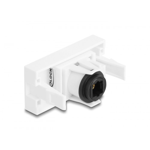 Delock Easy 45 Module TOSLINK female to female white