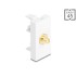 Delock Easy 45 Module SMA female to SMA female white