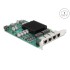 Delock PCI Express x4 Network Card Gigabit LAN 4 x RJ45 with PoE+ i350
